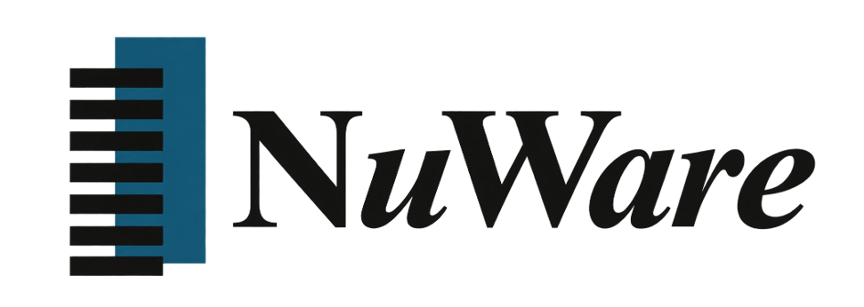 NuWare logo from 1994